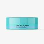 Plastic jar mockup / glossy - Free PSD Download Plastic jar mockup / glossy