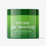 Plastic jar mockup / glossy / 500ml - Free PSD Download Plastic jar mockup / glossy / 500ml