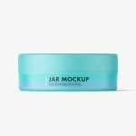 Plastic jar mockup / matt
