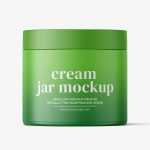 Plastic jar mockup / matt / 500ml - Free PSD Download Plastic jar mockup / matt / 500ml