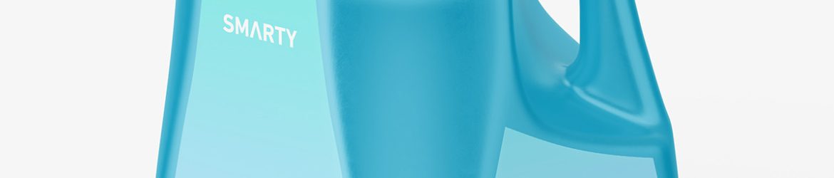 Plastic jug mockup / 1 gal