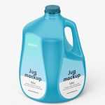 Plastic jug mockup / 1 gal