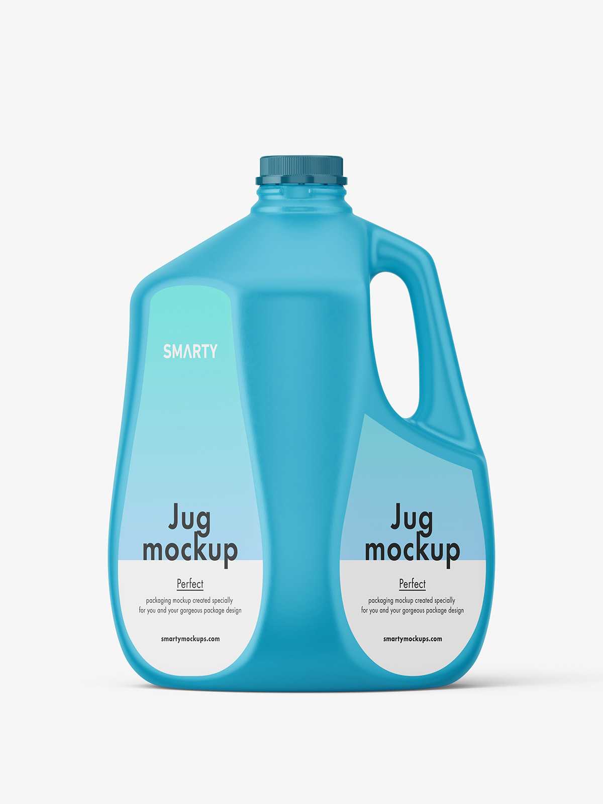 Plastic jug mockup / 1 gal