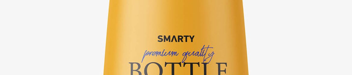 Plastic mustard bottle mockup Plastic mustard bottle mockup
