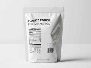Plastic Pouch Mockup