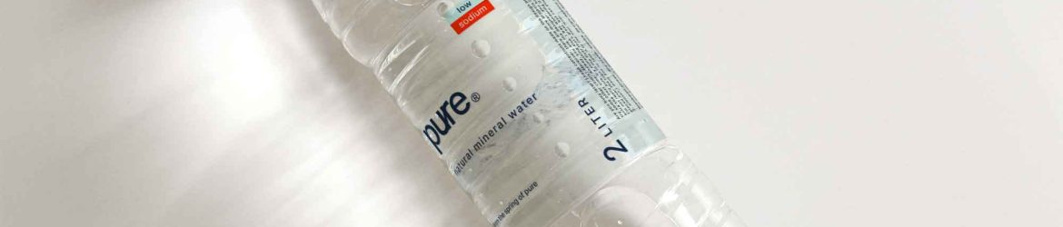 Plastic Water Bottle Mockup