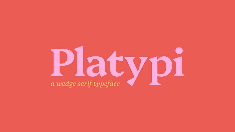 Platypi Font Family › Fontesk