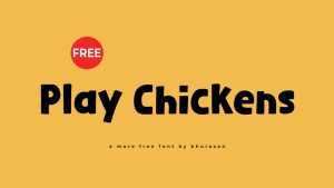 Play Chickens Font › Fontesk