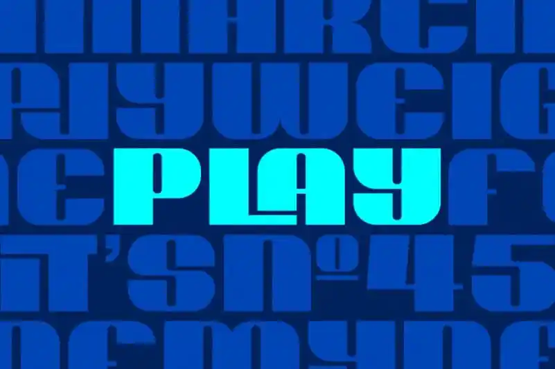 Play Heavy Display Font