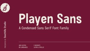 Playen Sans Font Family › Fontesk