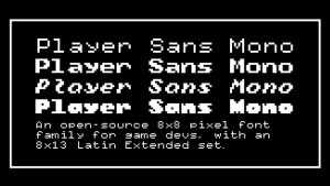 Player Sans Mono Font Family › Fontesk
