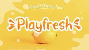 Playfresh Font › Fontesk