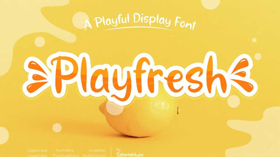 Playfresh Font › Fontesk