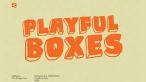 Playful Boxes Font › Fontesk