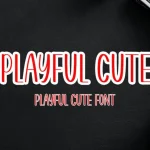Playful Cute Display Font