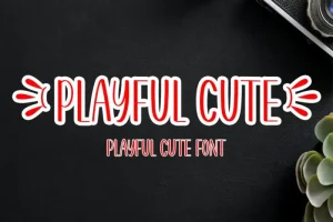 Playful Cute Display Font