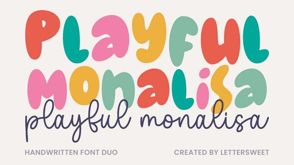 Playful Monalisa Font › Fontesk