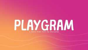 Playgram Font › Fontesk
