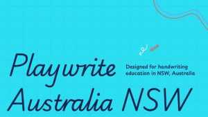 Playwrite Australia Font › Fontesk