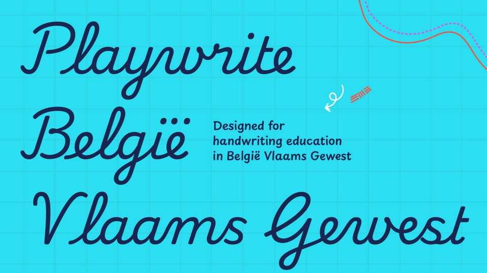 Playwrite België Font › Fontesk