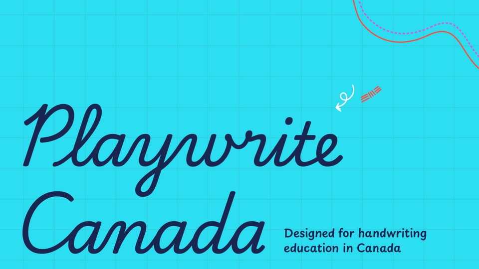 Playwrite Canada Font › Fontesk