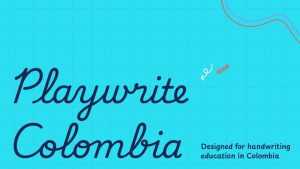Playwrite Colombia Font › Fontesk