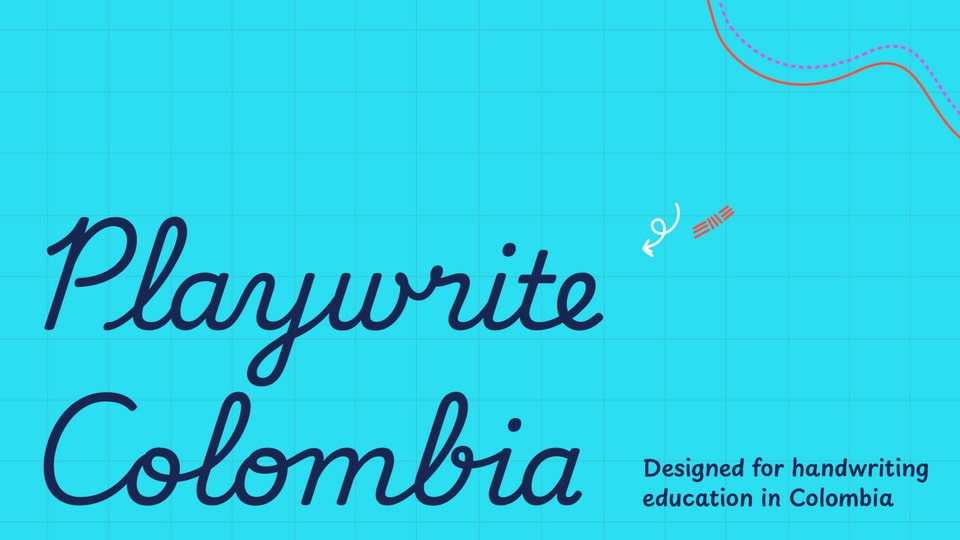 Playwrite Colombia Font › Fontesk