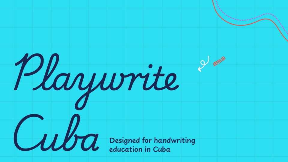 Playwrite Cuba Font › Fontesk
