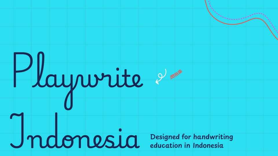 Playwrite Indonesia Font › Fontesk