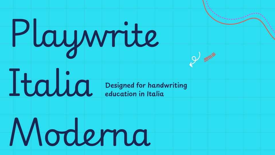 Playwrite Italia Font › Fontesk