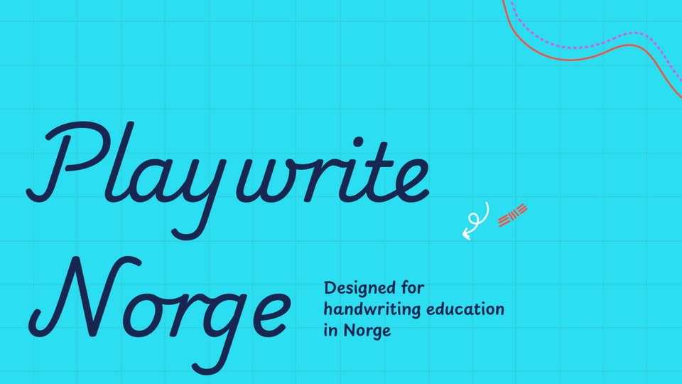 Playwrite Norge Font › Fontesk