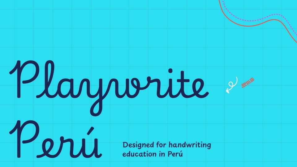 Playwrite Perú Font › Fontesk