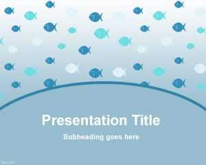Plenty of Fish PowerPoint Template