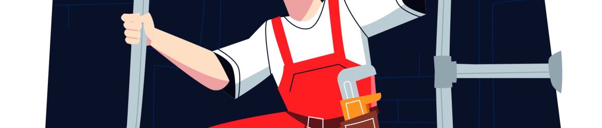 Plumber Vector Illustration (AI)