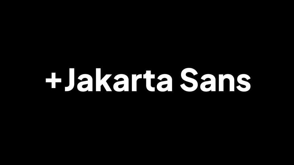 Plus Jakarta Sans Font Family › Fontesk