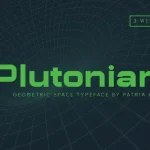 Plutonian Display Font