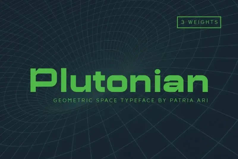Plutonian Font