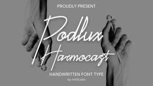 Podlux Harmocast Font › Fontesk