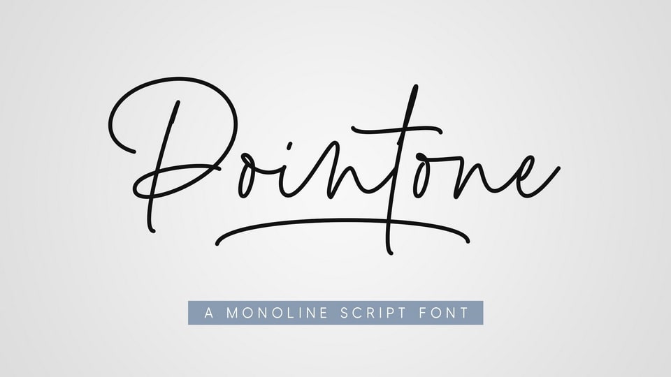 Pointone Font › Fontesk
