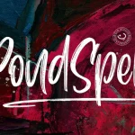 Pondspell Brush Font