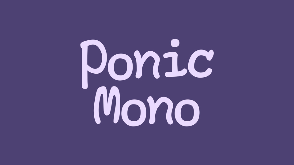 Ponic Mono › Fontesk