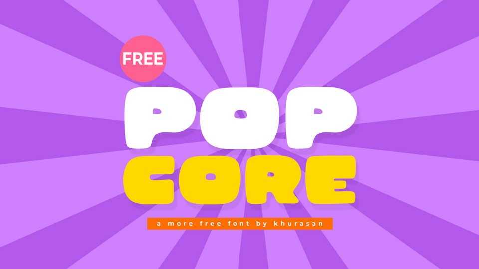 Pop Core Font › Fontesk