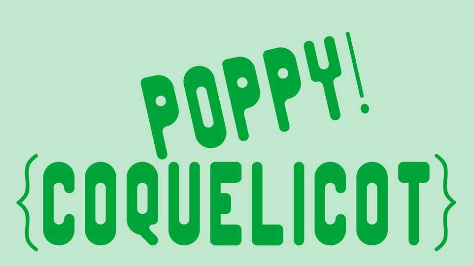 Poppy Font › Fontesk