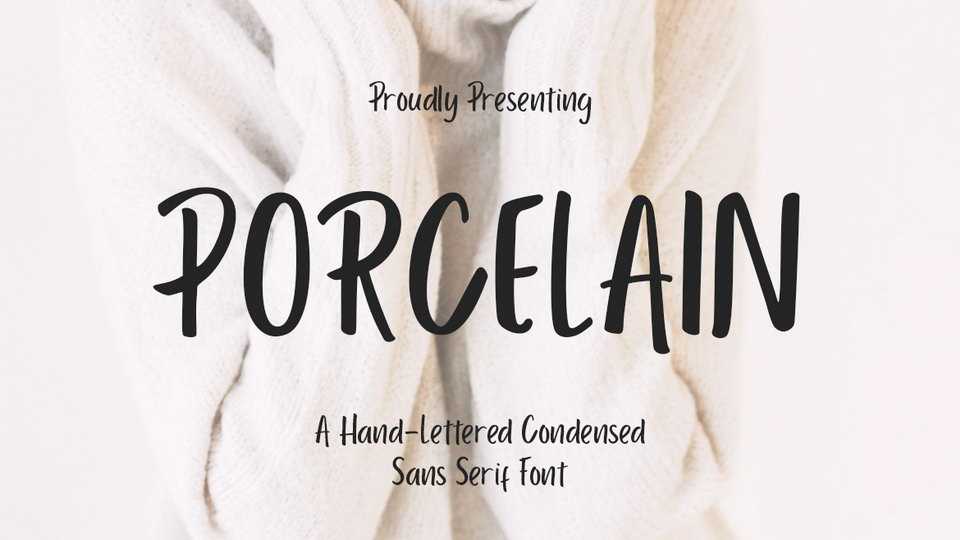 Porcelain Font › Fontesk