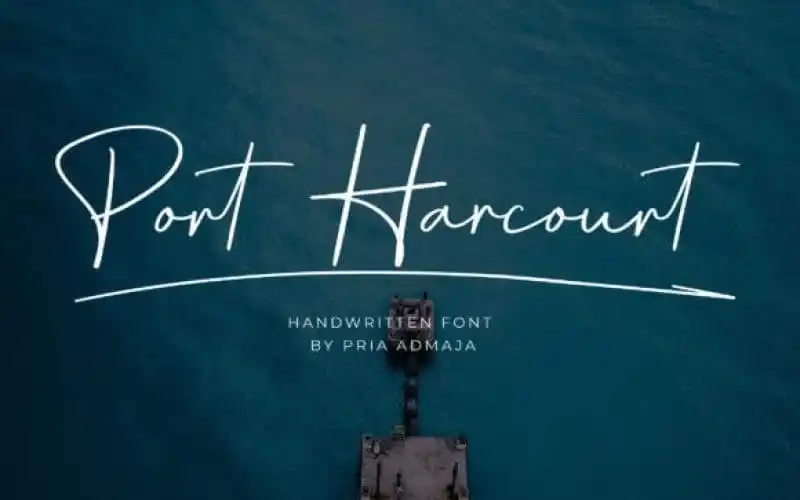 Port Harcourt Handwritten Font