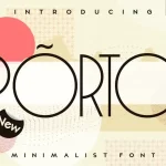 Porto Display Font - Fonte Grátis Porto Display Font