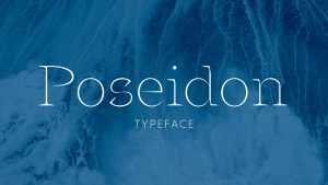 Poseidon Font › Fontesk