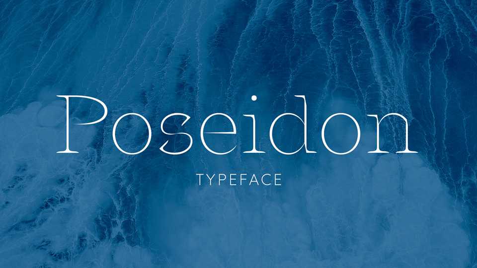 Poseidon Font › Fontesk