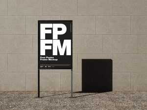 Poster frames against the wall mockup - Instant Download