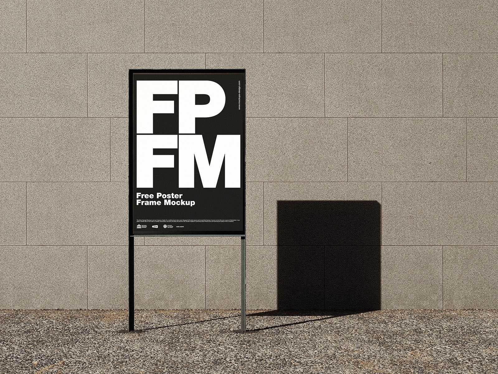 Poster frames against the wall mockup - Instant Download